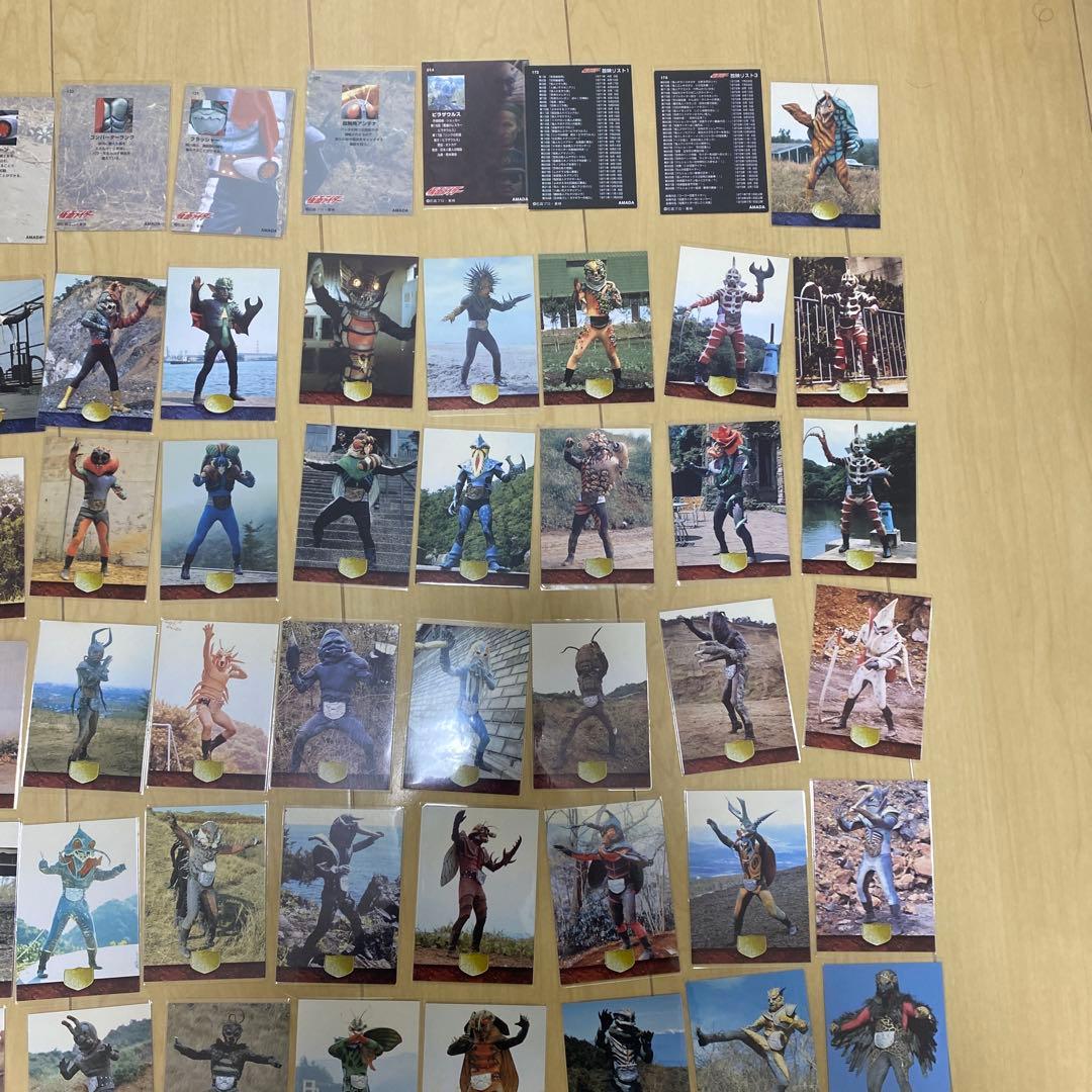 【希少】アマダ 仮面ライダー トレーディング カード 約180枚