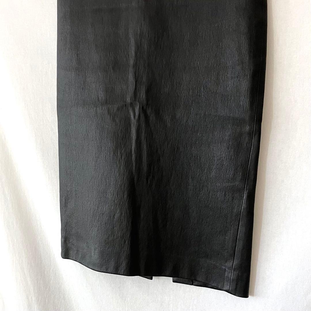 美品 theory SKINNY PENCIL SKIRT 00 XS 黒