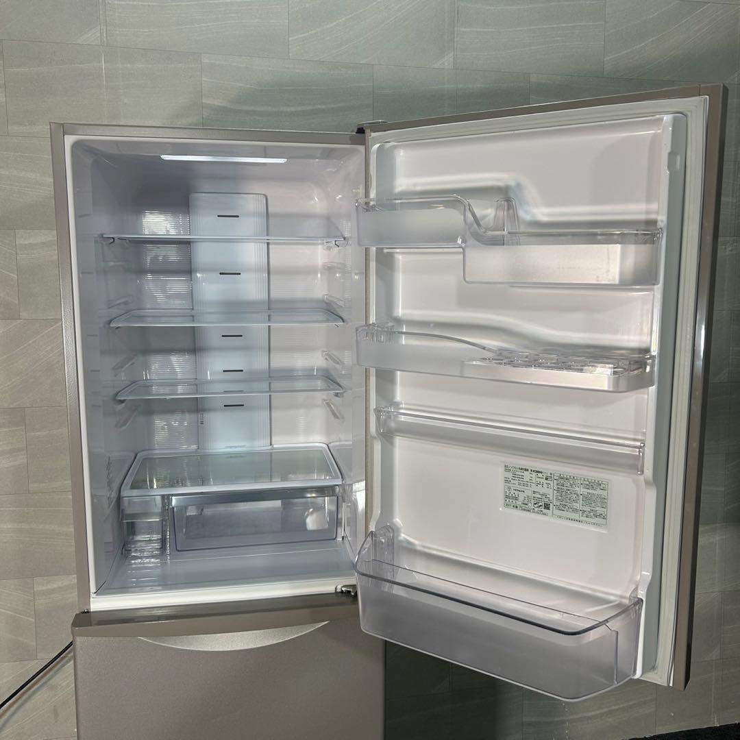 HITACHI 冷蔵庫 R-K380HV 375L 3ドア 右開き d3858