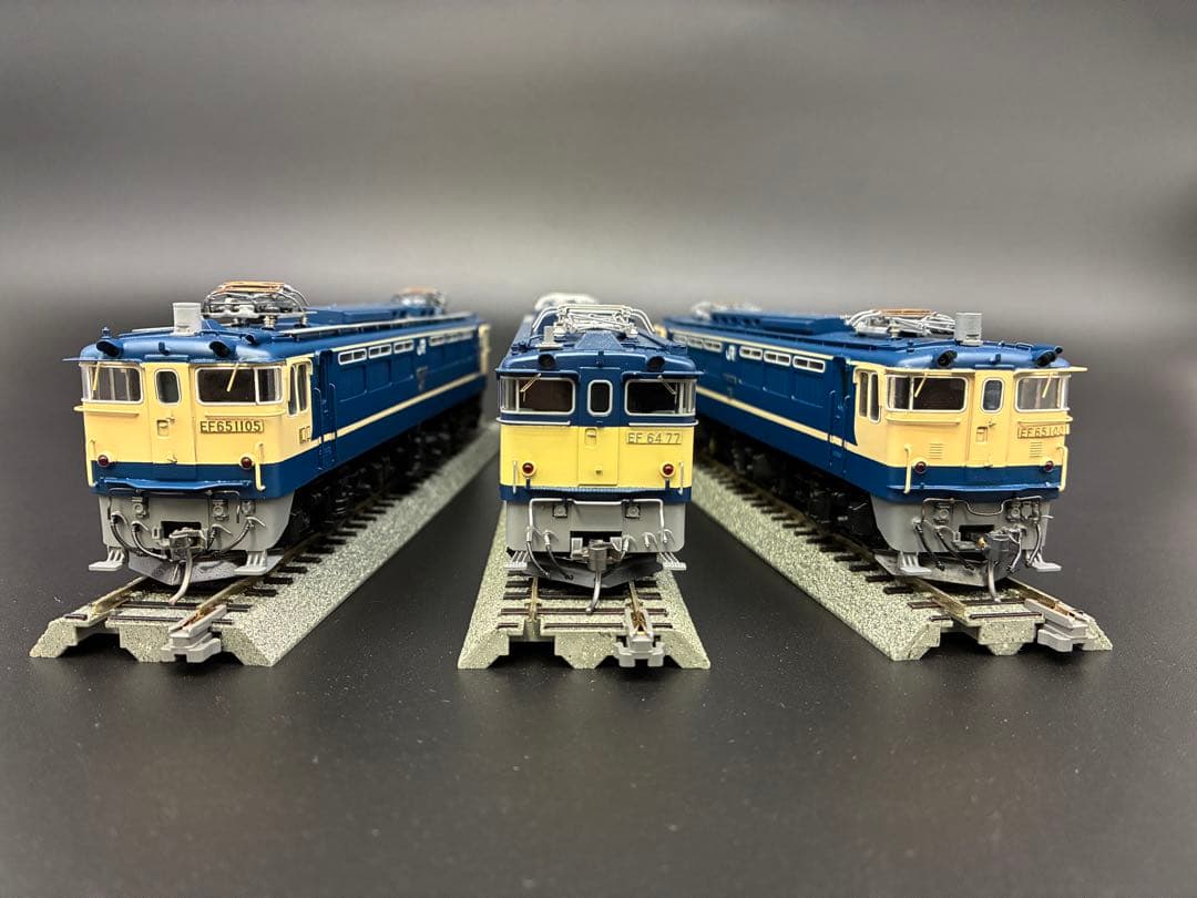 天賞堂　3両セット　EF65 1000番台　1100番台 EF64 77