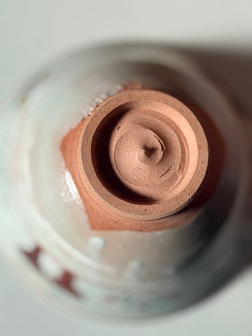 赤膚焼　尾西楽斎　奈良絵　茶盌　茶道具