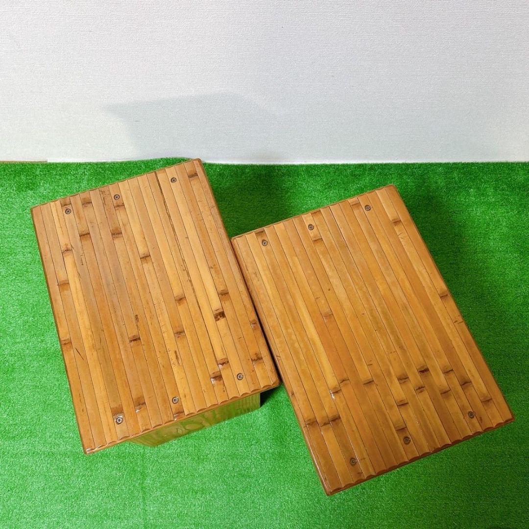 梅里竹芸 椅子　竹製家具 オットマン 竹細工 チェア