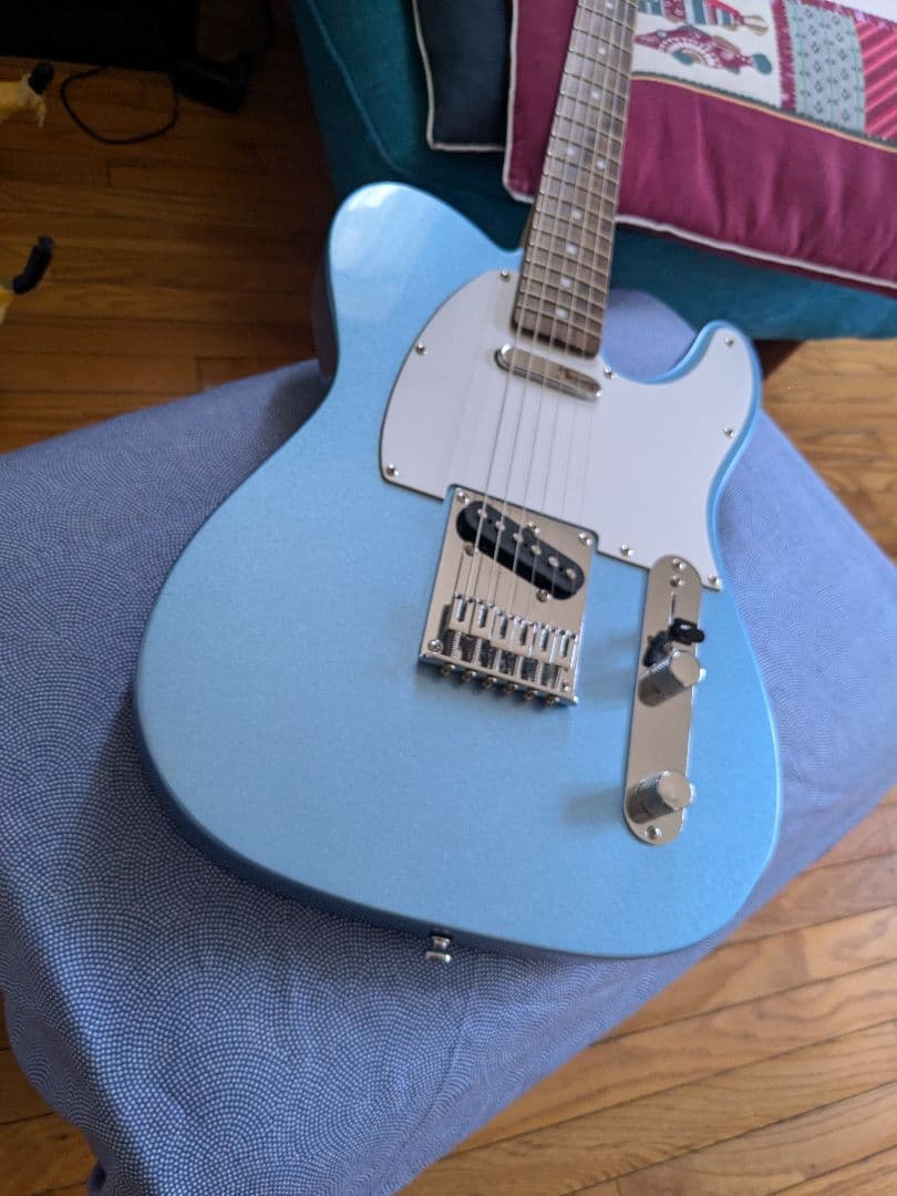 Fender テレキャスタータイプ エレキギター ライトブルー