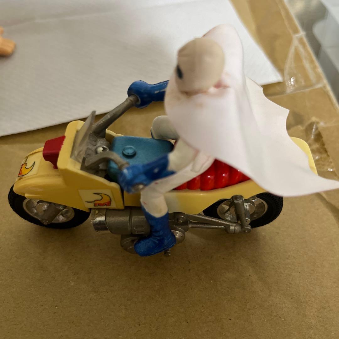 ⚠️レア　月光仮面　ムーンライト号　ロビン　1970年　当時物　ダイヤ合金