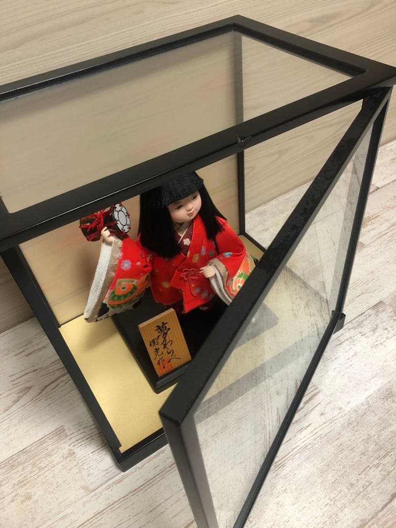 美品 日本人形 関光 夢わらべ 女の子 節句 日本 JAPAN コレクション 桜