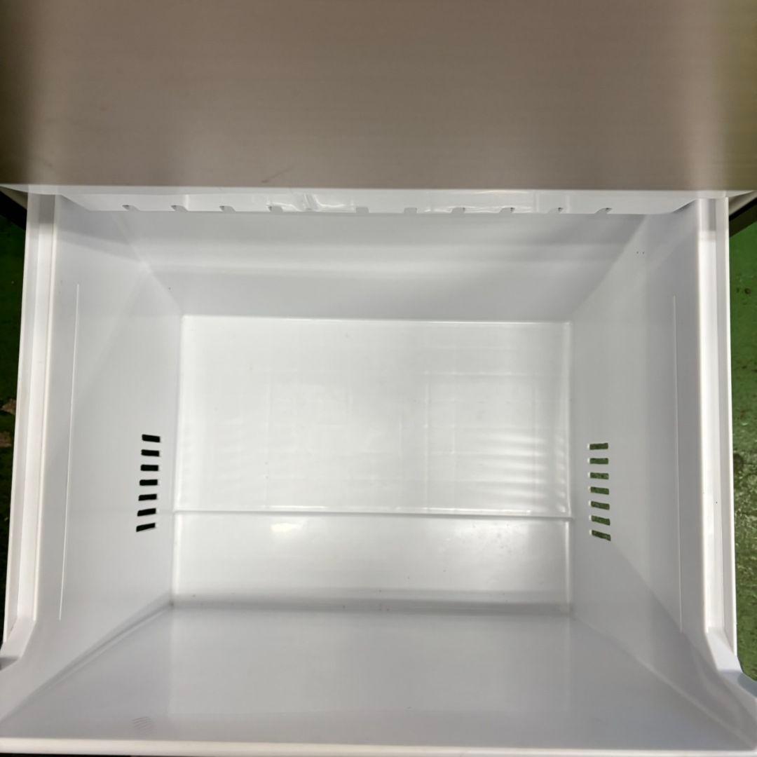 517 日立大型冷蔵庫 300L強 自動製氷 1〜4人暮らし用 左開き　シルバー