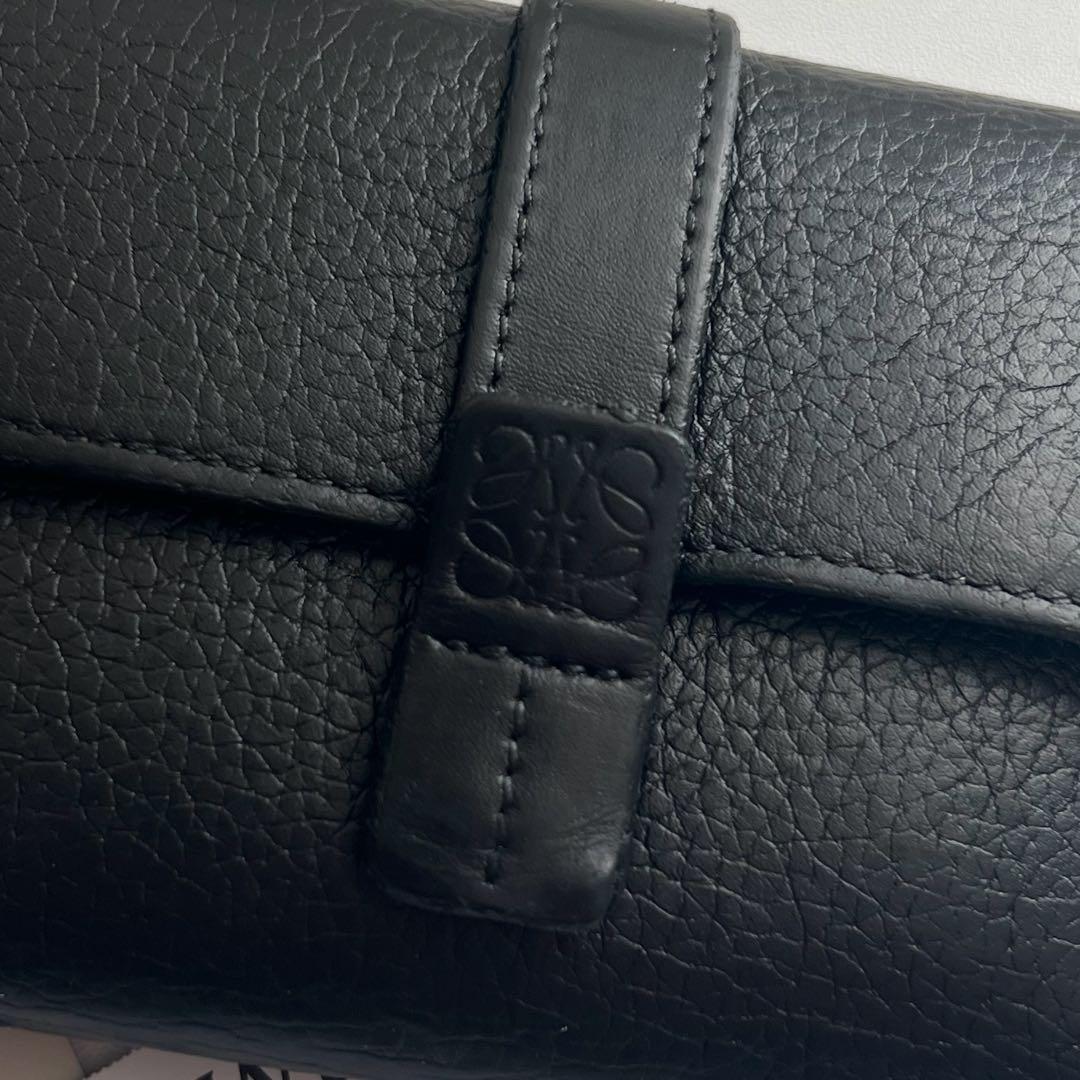 399 美品 LOEWE ロエベ 3つ折り財布