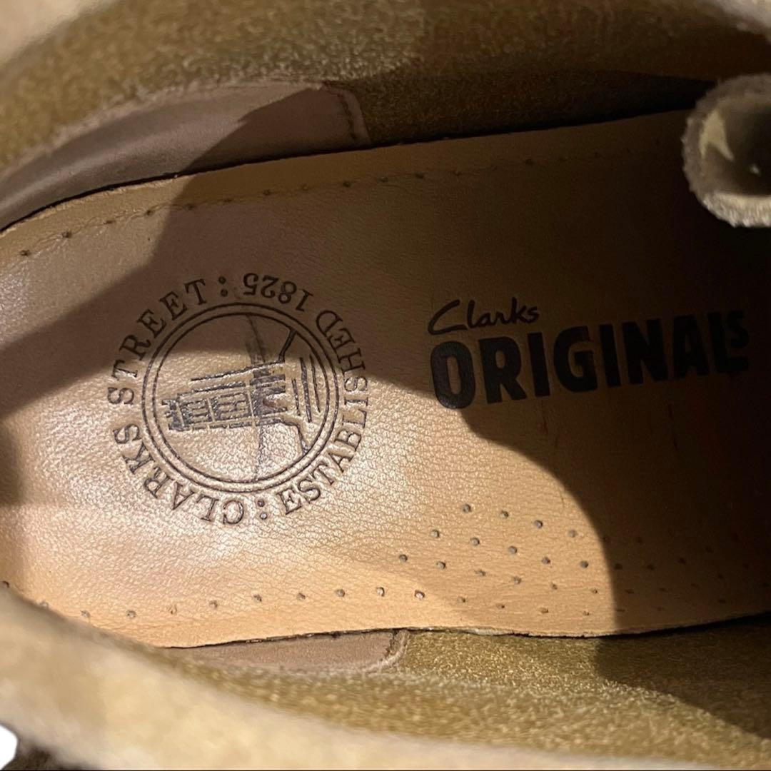 ぴ*う様 クラークス　2足セット　ワラビーブーツ　スウェード　レザー　カスタム