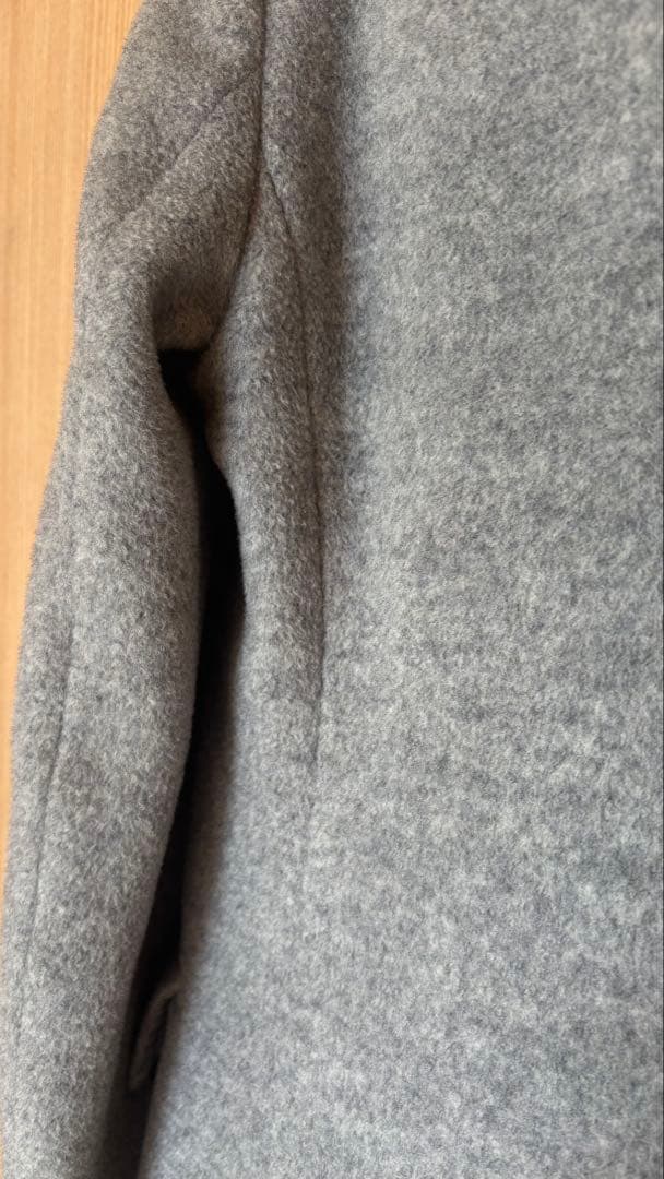 【Max Mara】グレー チェスターコート（小さな虫食い有り）