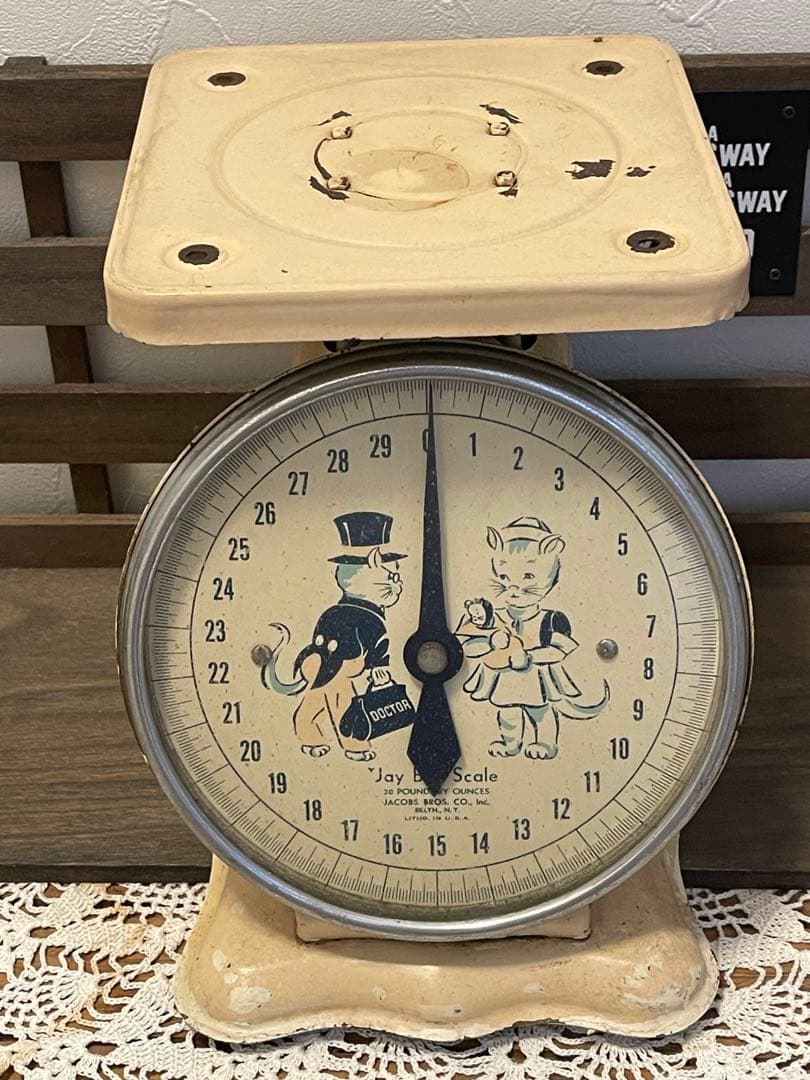 アンティーク　ヴィンテージ　ベビースケール　ベビーアニマル