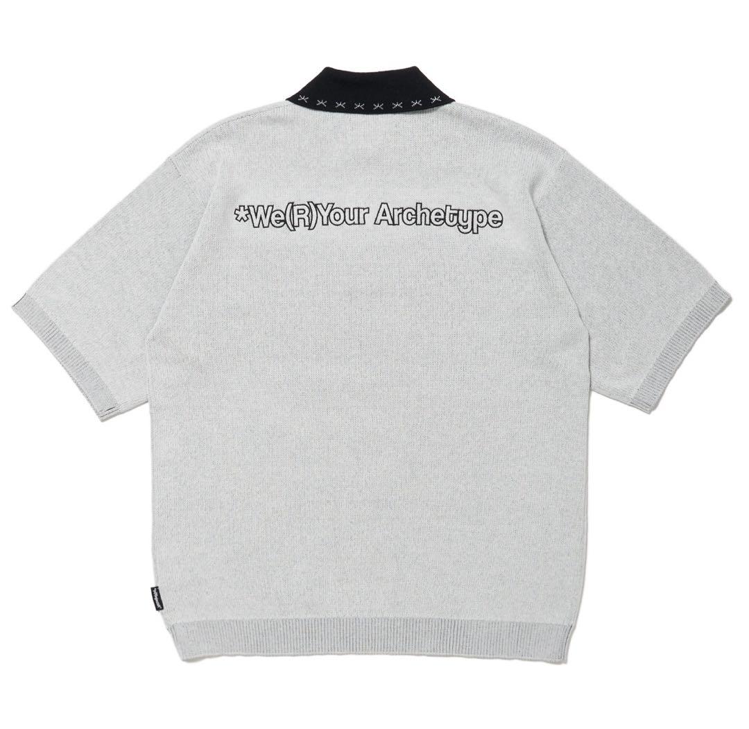 完売品*p(R)ojectR®(プロジェクトアール) ニットポロシャツ Mサイズ