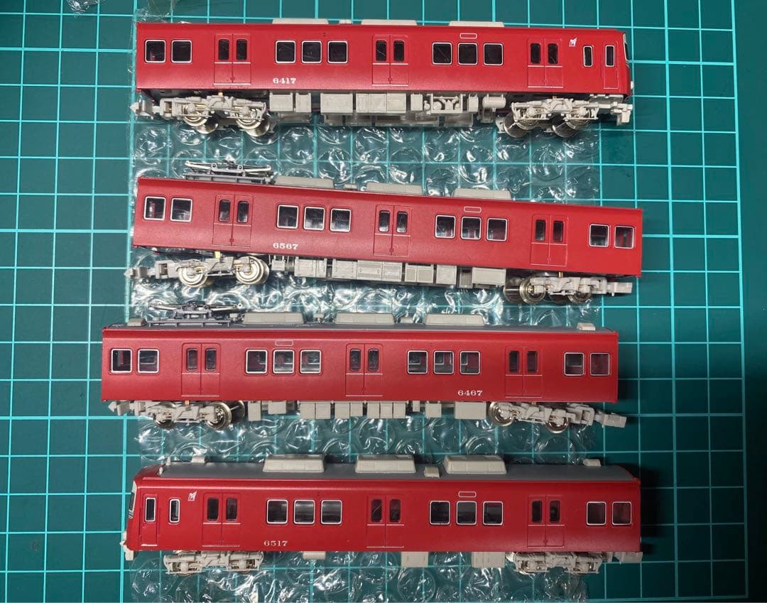 Ｎゲージ GREENMAX 名鉄6500系 4両　(動力無し) グリーンマックス