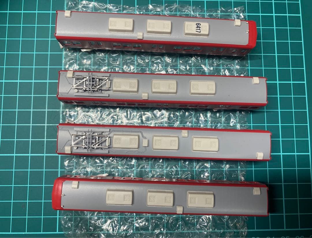 Ｎゲージ GREENMAX 名鉄6500系 4両　(動力無し) グリーンマックス