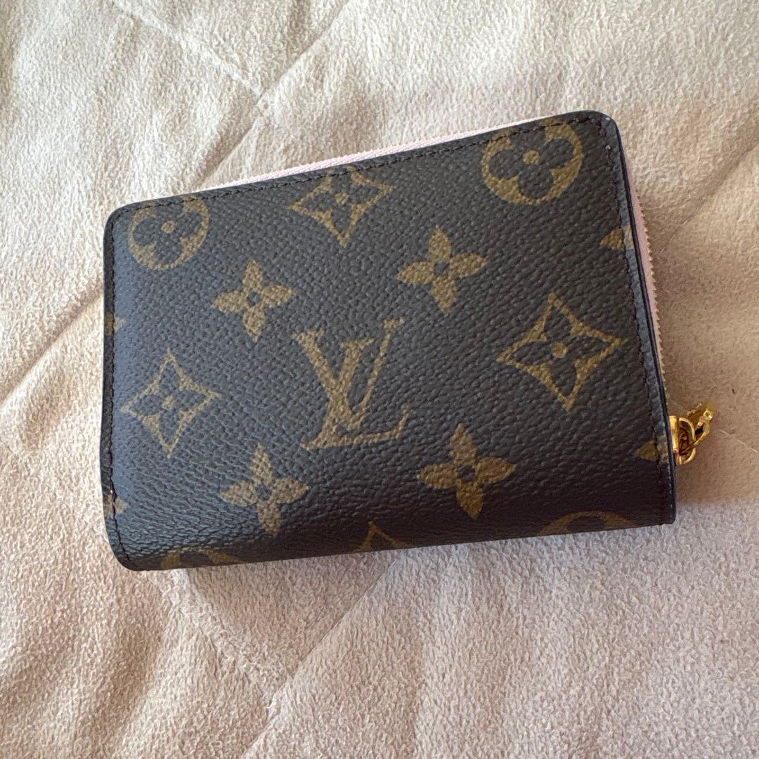 最終値下げ⭐︎ LOUIS VUITTON 二つ折り財布 ピンク/ブラウン