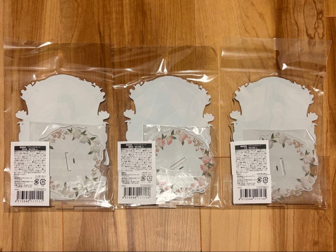 魔道祖師　飛花甘露　アクリルスタンド藍忘機、魏無羨、江澄