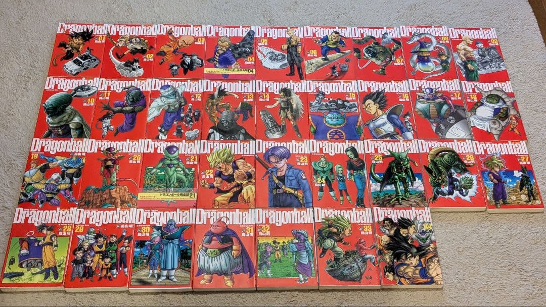 ドラゴンボール完全版 全34巻セット 初版多数　禁煙