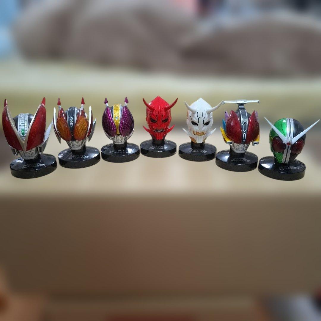 仮面ライダー マスクコレクション フィギュア 7体セット