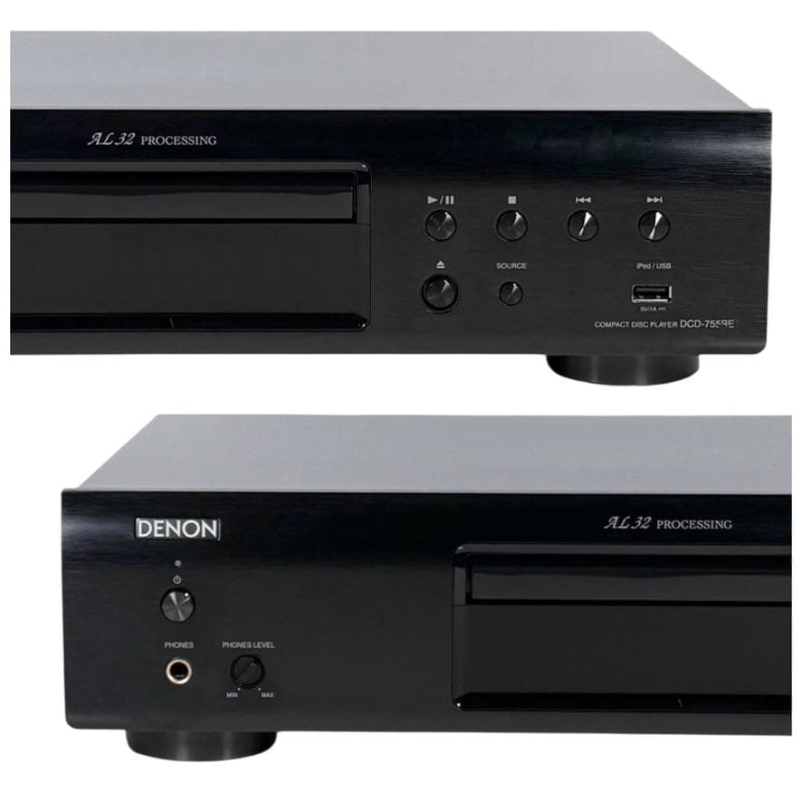 優良動作品 Denon CDプレーヤー エントリークラス DCD-755RE-K