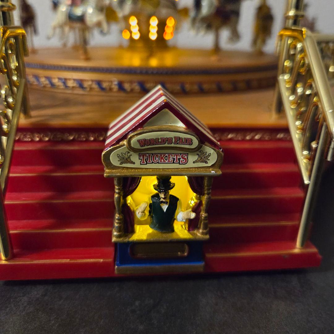 【完動品】ミスタークリスマス　カルーセル　ゴールドラベル　メリーゴーランド