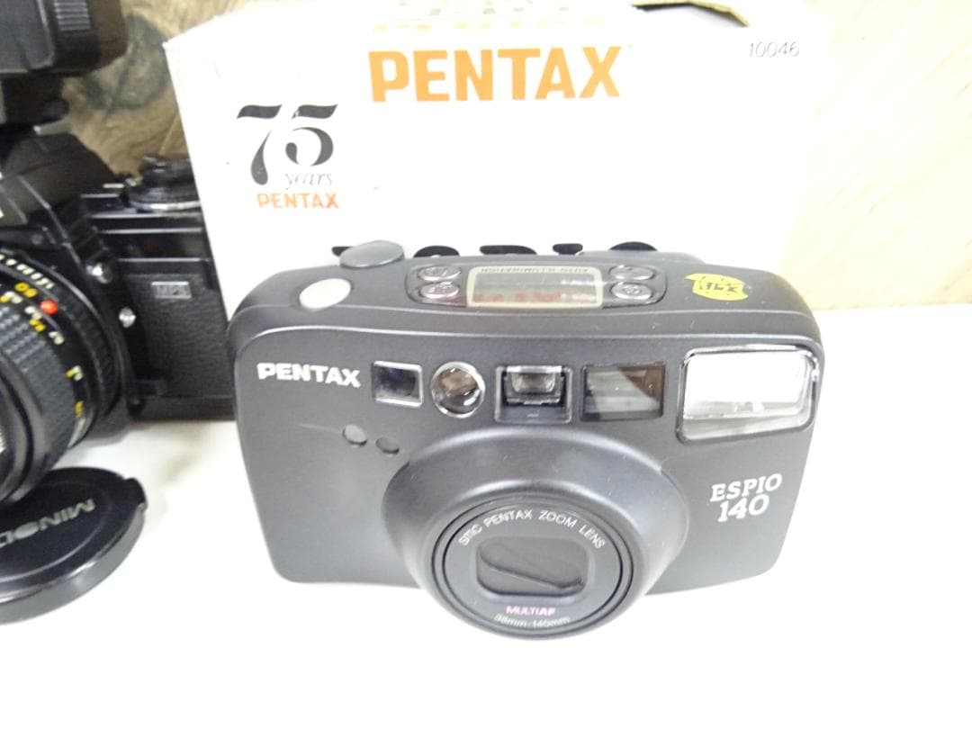 田*中様 藤008 カメラ 3点 まとめ売り キャノン ミノルタ ペンタックス