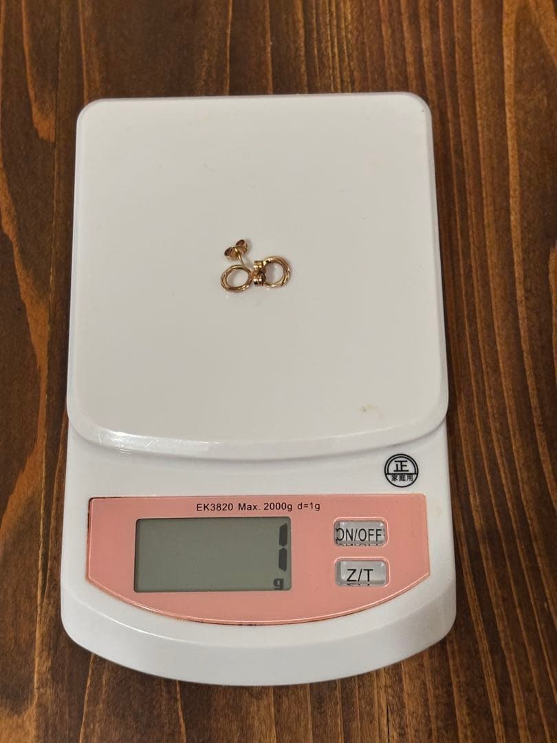 STAR JEWELRY/サークルピアス K10YG