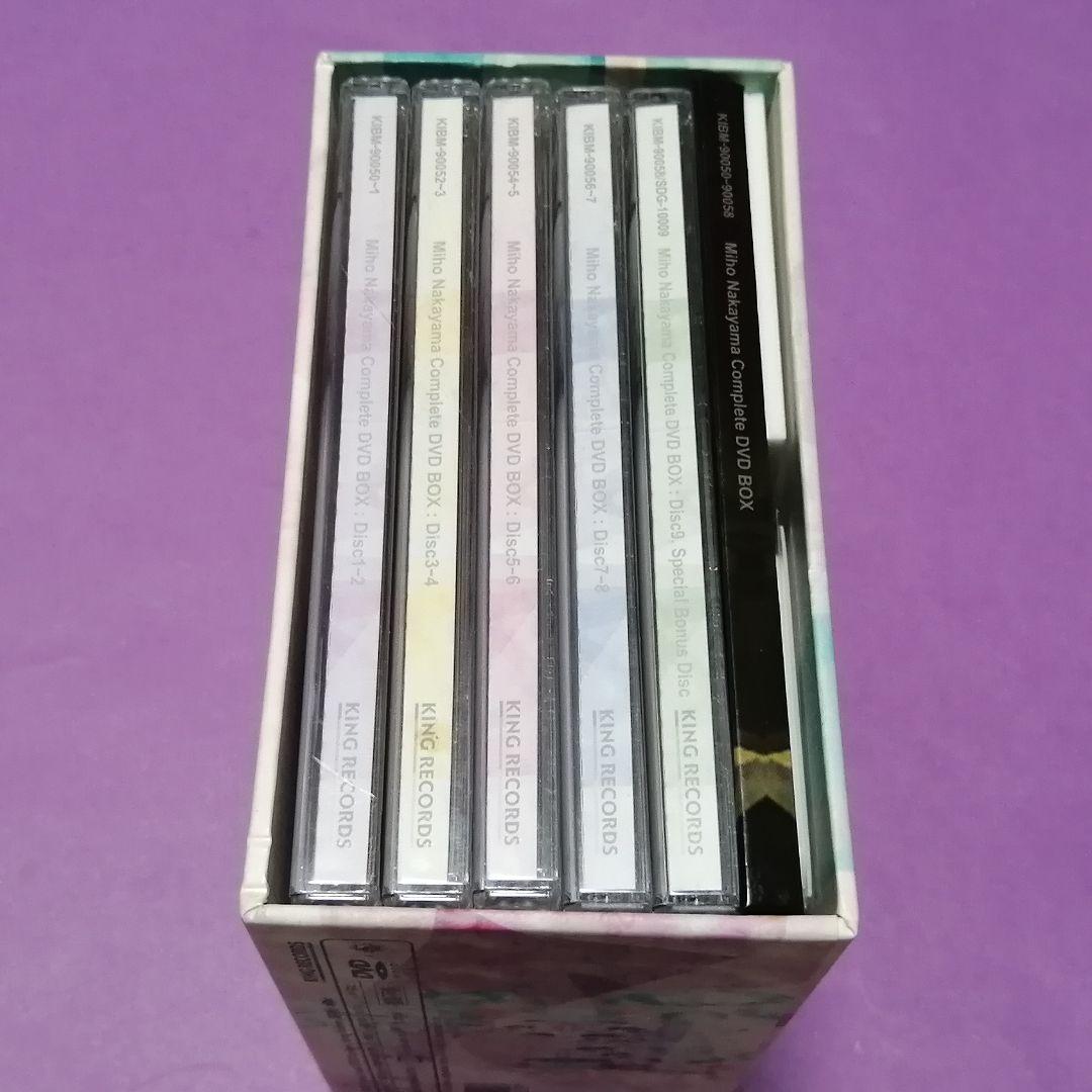 （ＤＶＤ）中山美穂／コンプリート　ＤＶＤ　ＢＯＸ