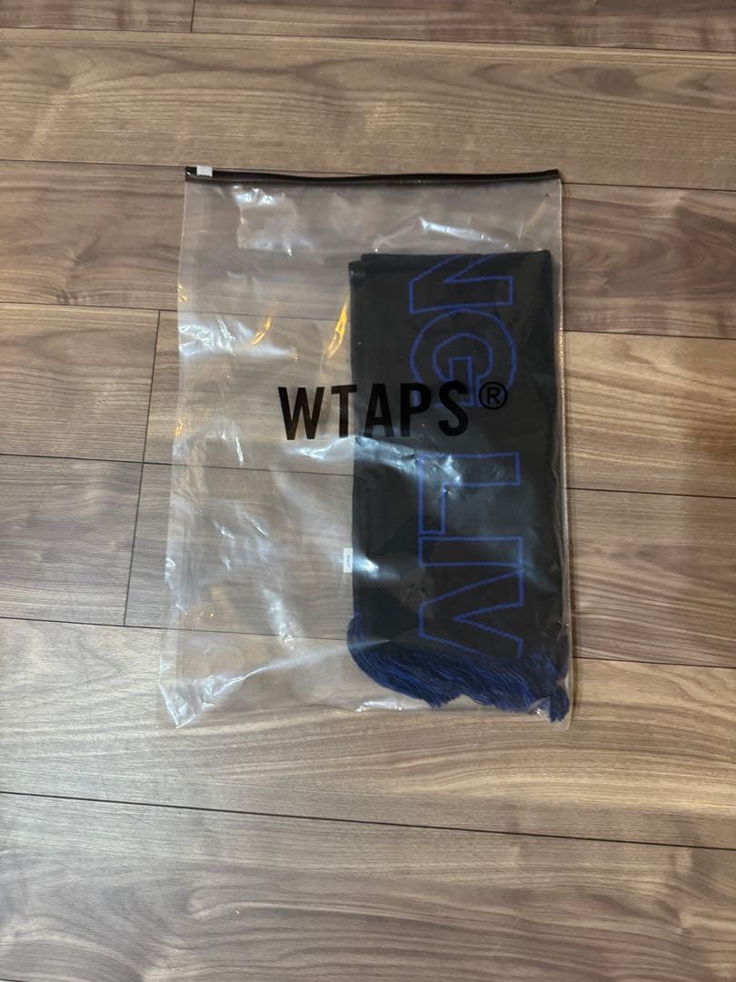 専用WTAPS 24AW マフラー ブルー EVASION /MUFFLER