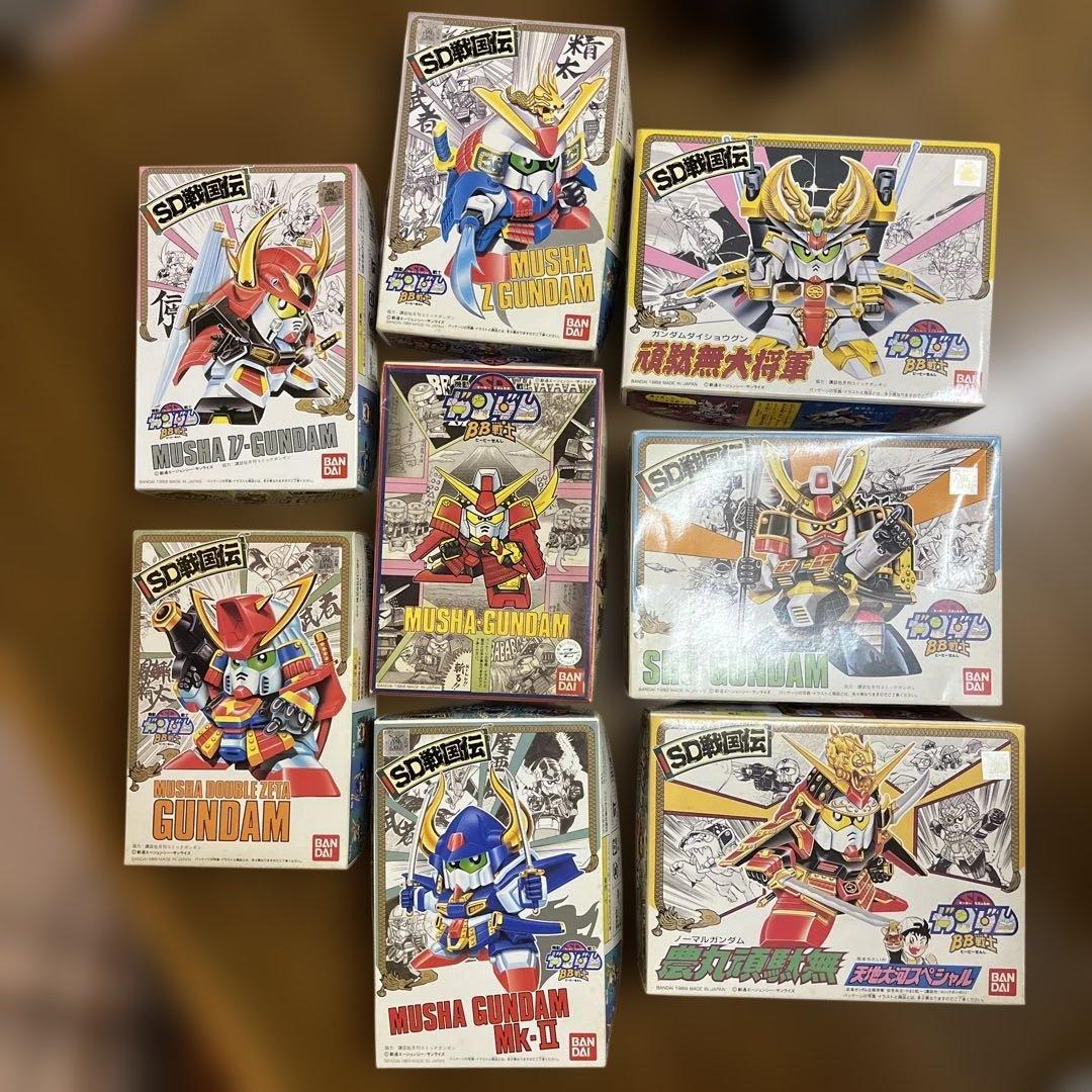【最終】バンダイ SD戦国伝　BB戦士 武者5人衆＋頑駄無大将軍他8体セット