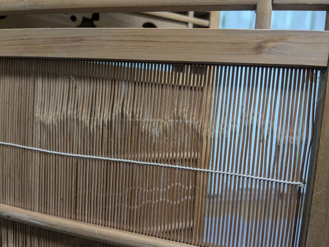 透かし彫り 簾屏風 パーテーション 衝立 間仕切り 昭和レトロ 古民家