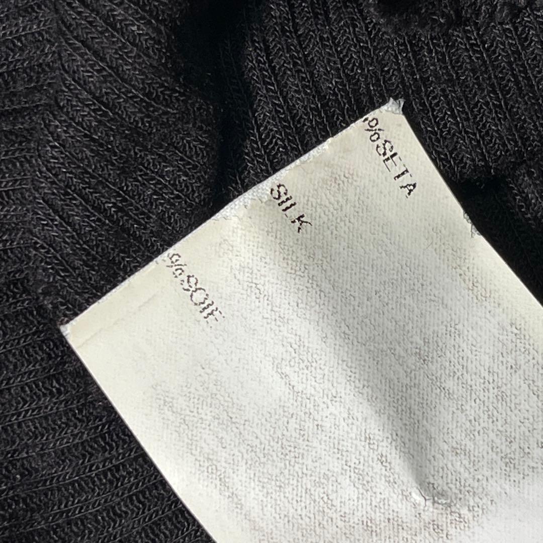 Rick Owens リブタンク　タンクトップ　レーヨン　シルク【42】正規品