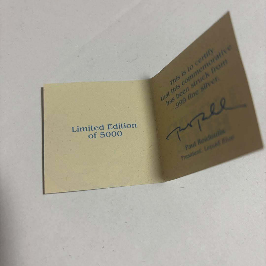 希少 Grateful Dead Fine Silver Coin 純銀 