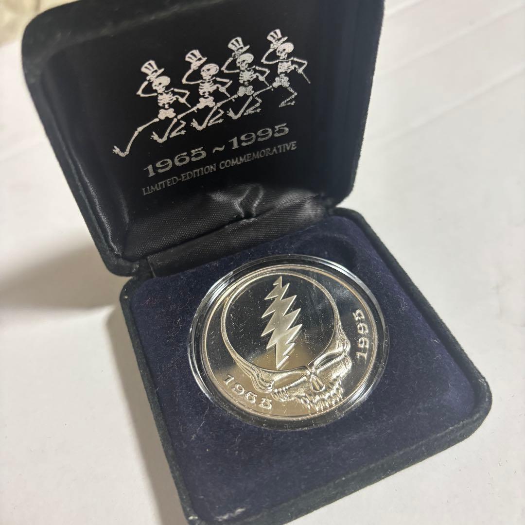 希少 Grateful Dead Fine Silver Coin 純銀 