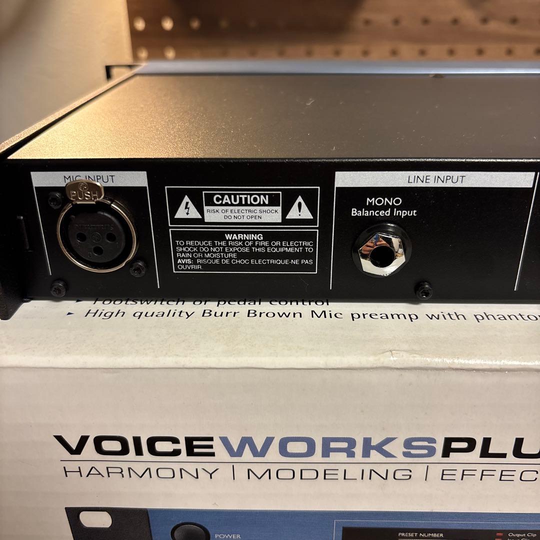 ギター TC-HELICON VOICE WORKS Plus