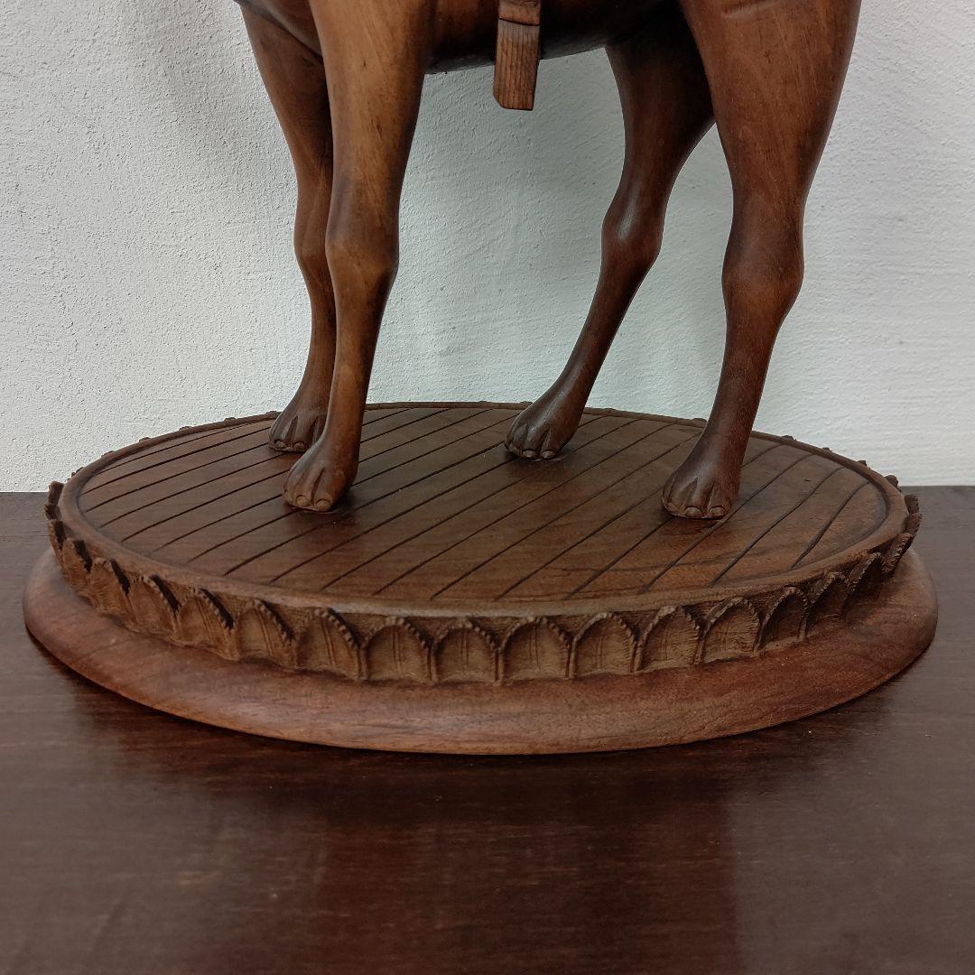 モロッコ 木彫 彫刻 Camel ラクダ