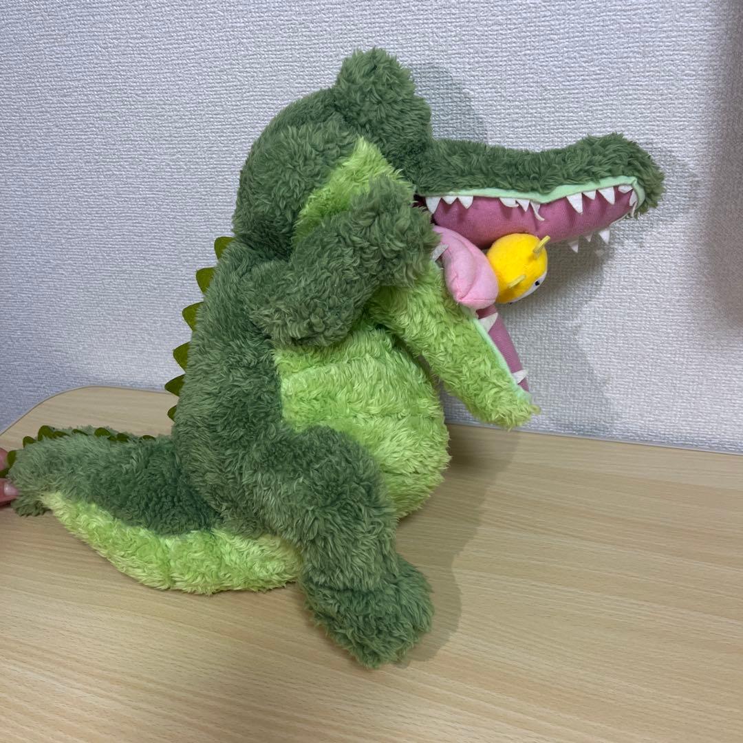 ピーターパン　フック船長　チクタクワニ　ぬいぐるみ　希少　ディズニーリゾート