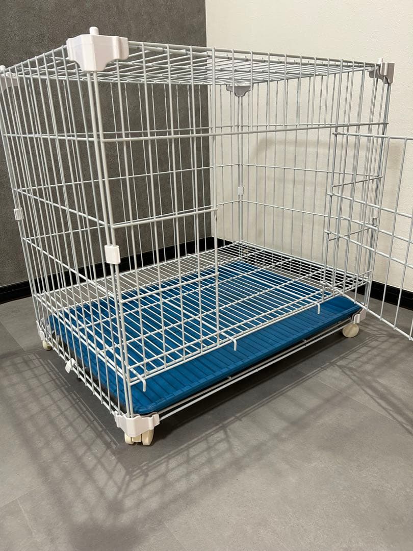 ホワイトメタルワイヤーケージ 大きめ