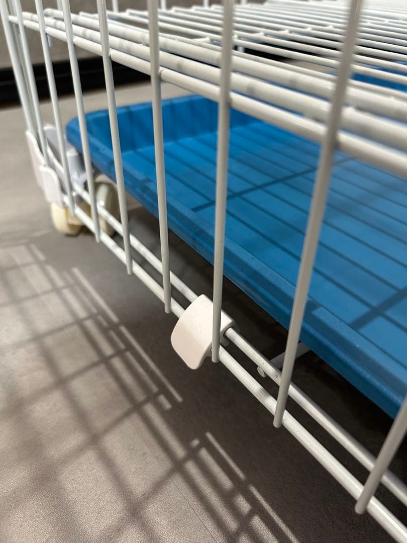 ホワイトメタルワイヤーケージ 大きめ