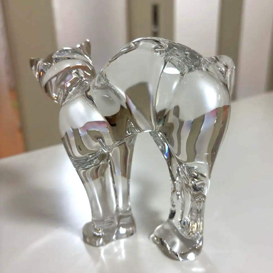 k*n様 バカラ クリスタル 猫