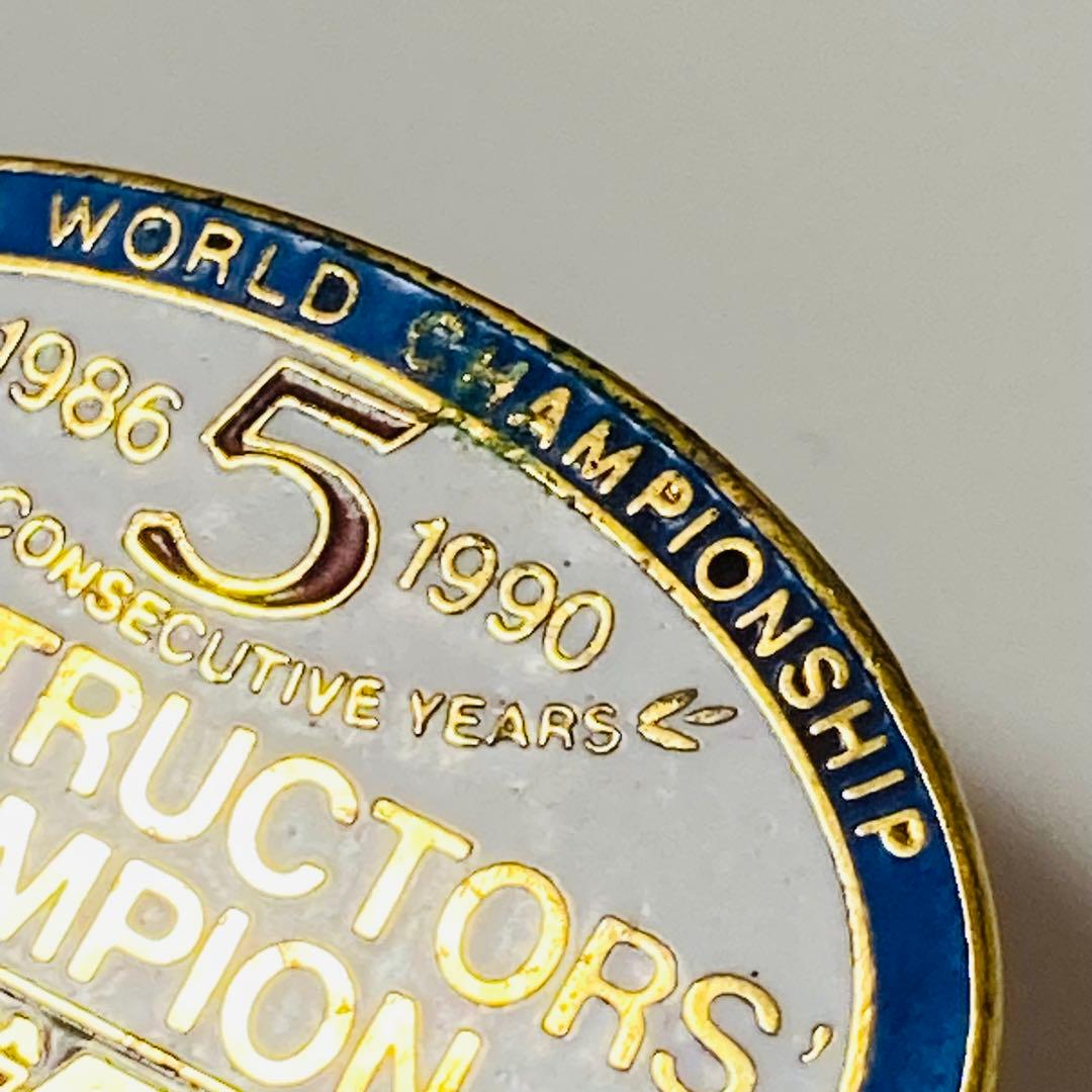 F1✳️HONDA『5年連続 コンストラクターズチャンピオン記念ピンバッジ』非売品