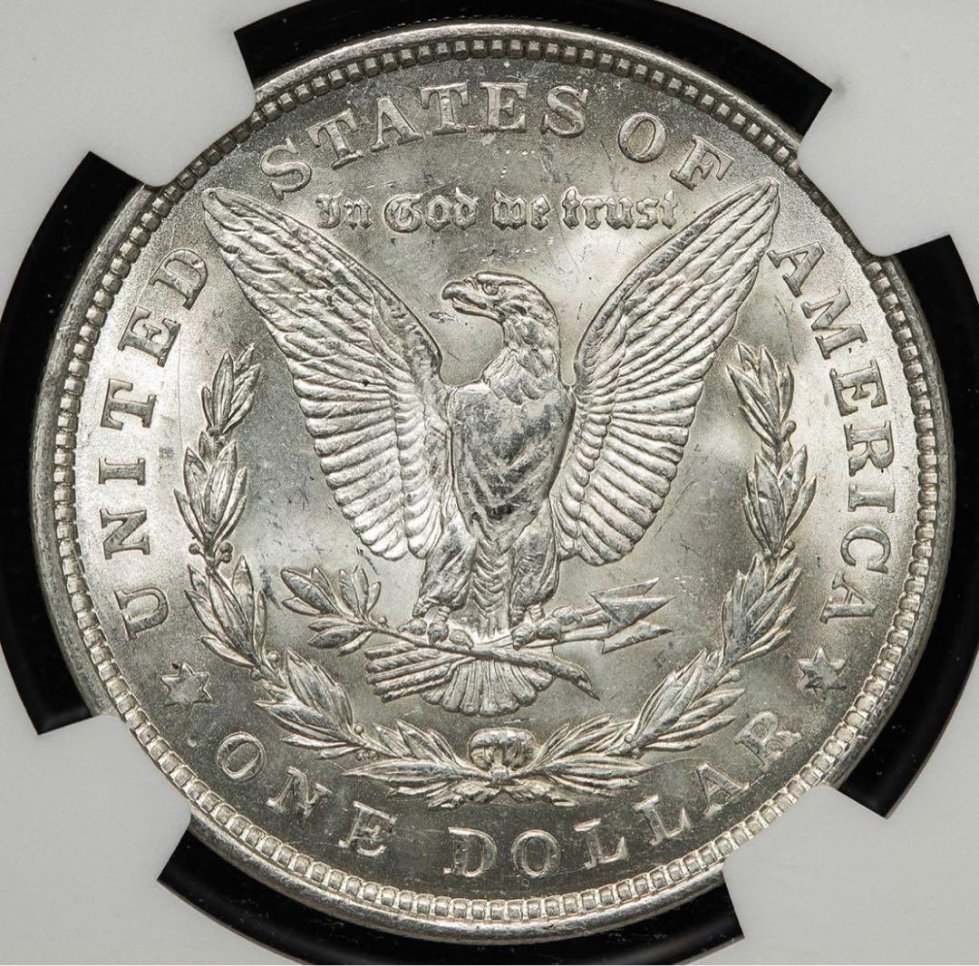 『NGC mint error MS62』モルガンダラー銀貨（1921年）