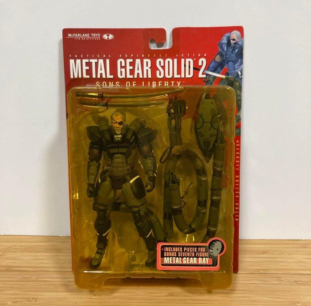 〈未開封〉メタルギアソリッド2　マクファーレントイズ6体セット