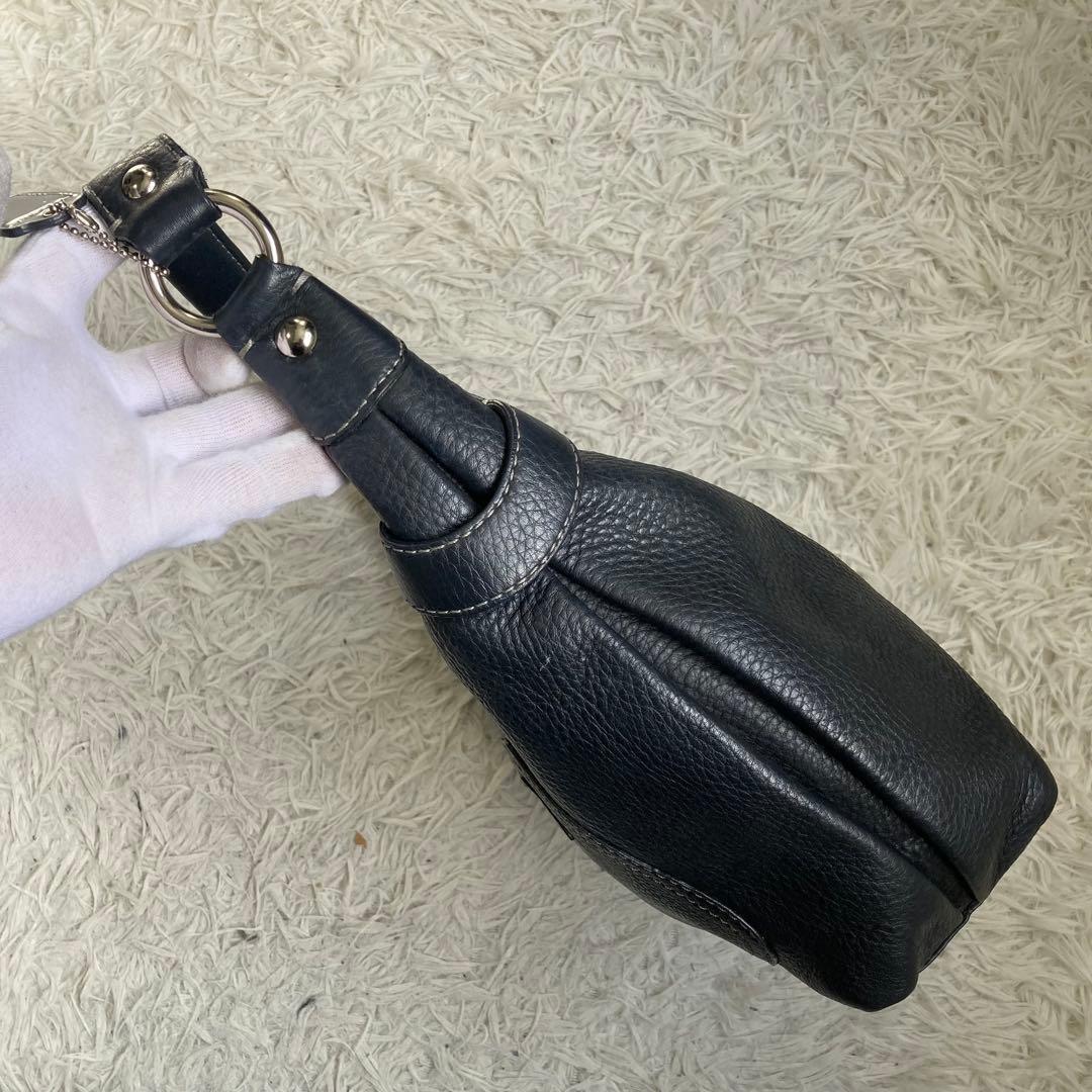 バッグ vintage coach old soho half moon black