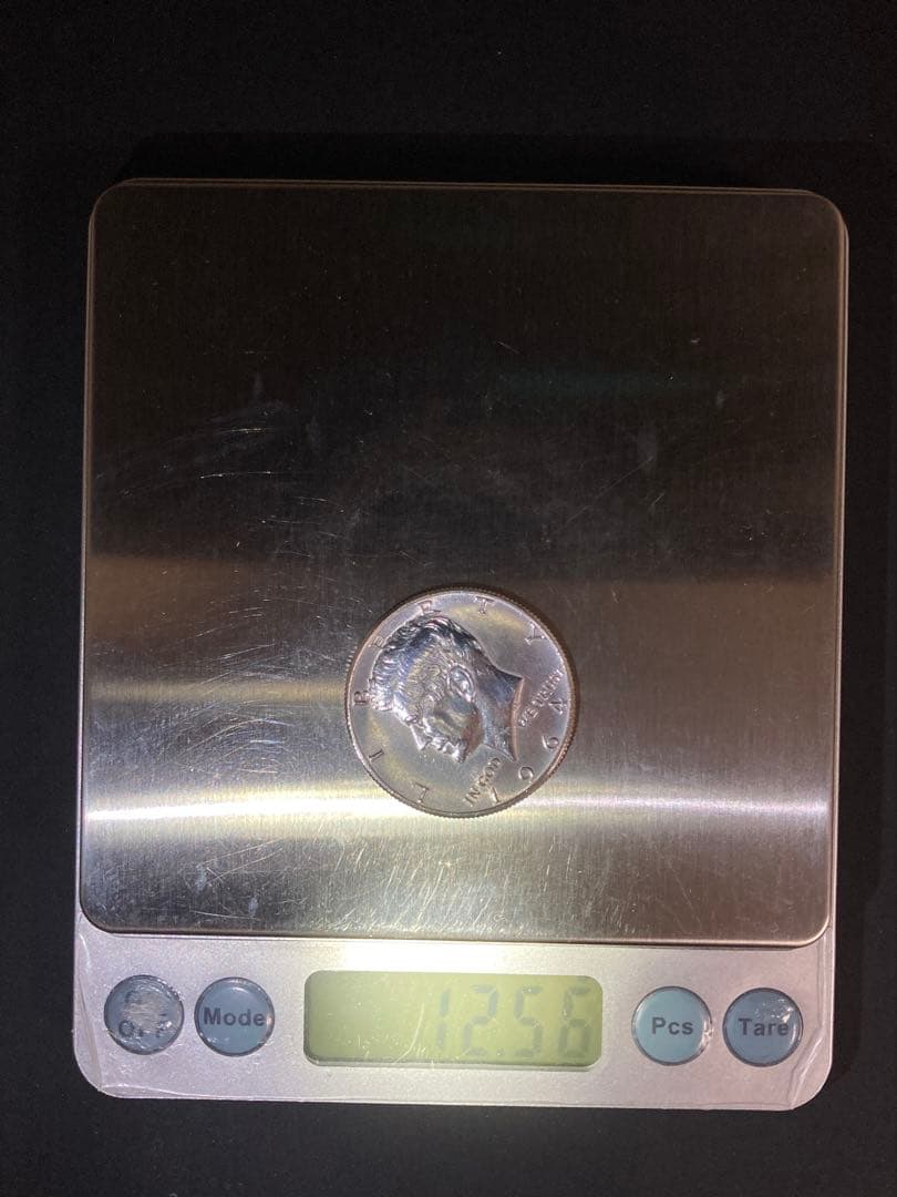 【アメリカ】ケネディハーフダラー銀貨3枚組(1964年)