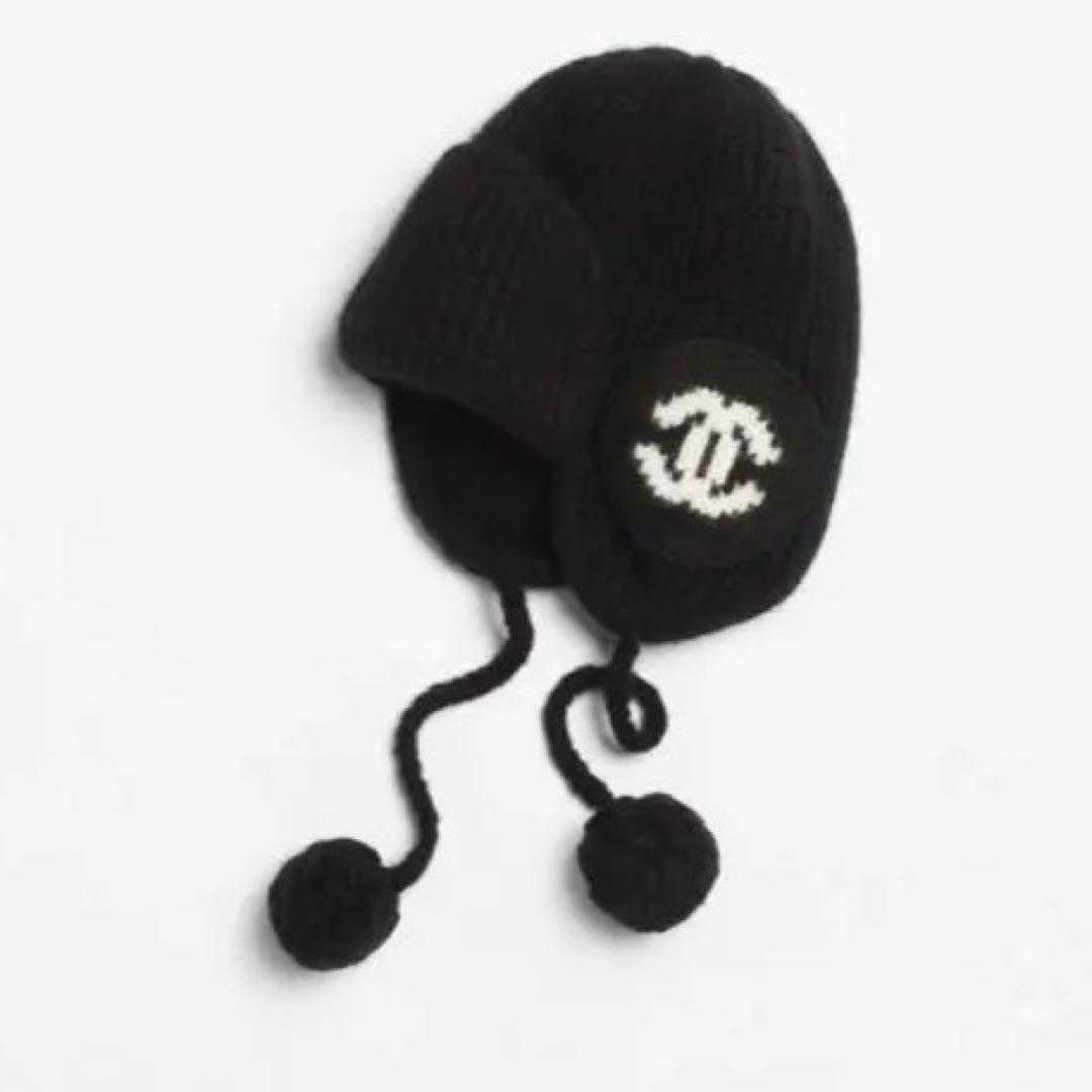 完売 希少♡ 新品未使用 CHANEL ニットキャップ シャネル ニット帽