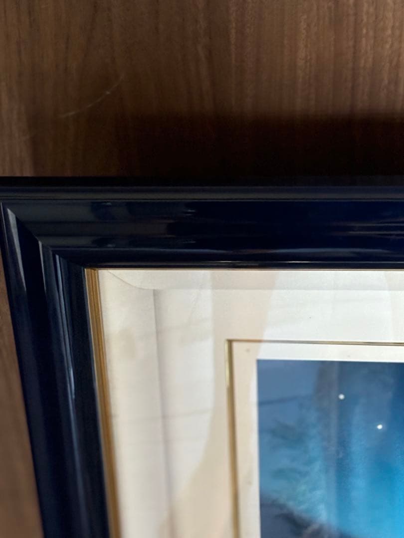 シムシメール『永遠のやすらぎ』シルクスクリーン直筆サイン有特大人気作家！アザラシ