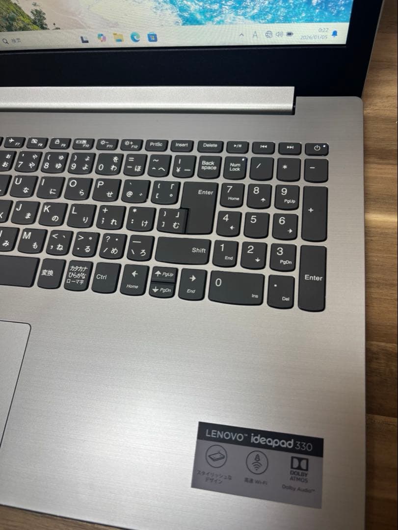 ✨美品✨Lenovo 薄型ノート　Office付　Windows11