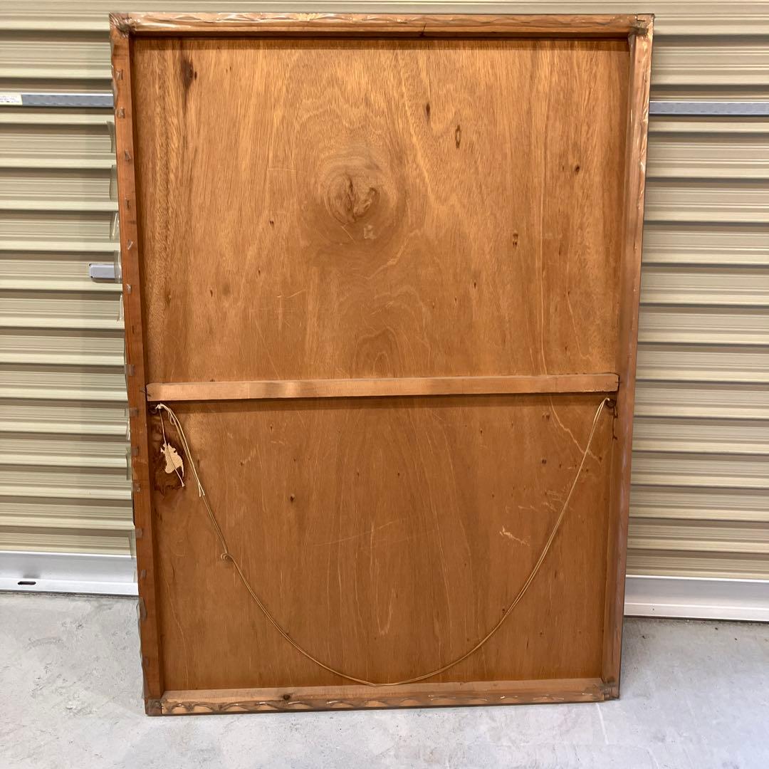 ヴィンテージ スティーブ・マックイーン 木製パネル 大型 FLOUR POWER