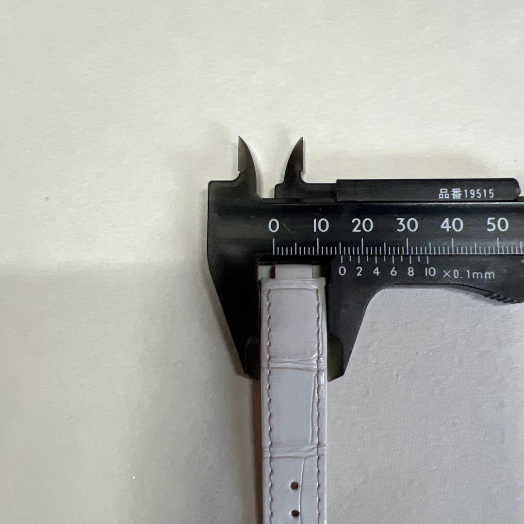 ルイヴィトン　時計ベルト　Sサイズ　アリゲーター　ホワイト