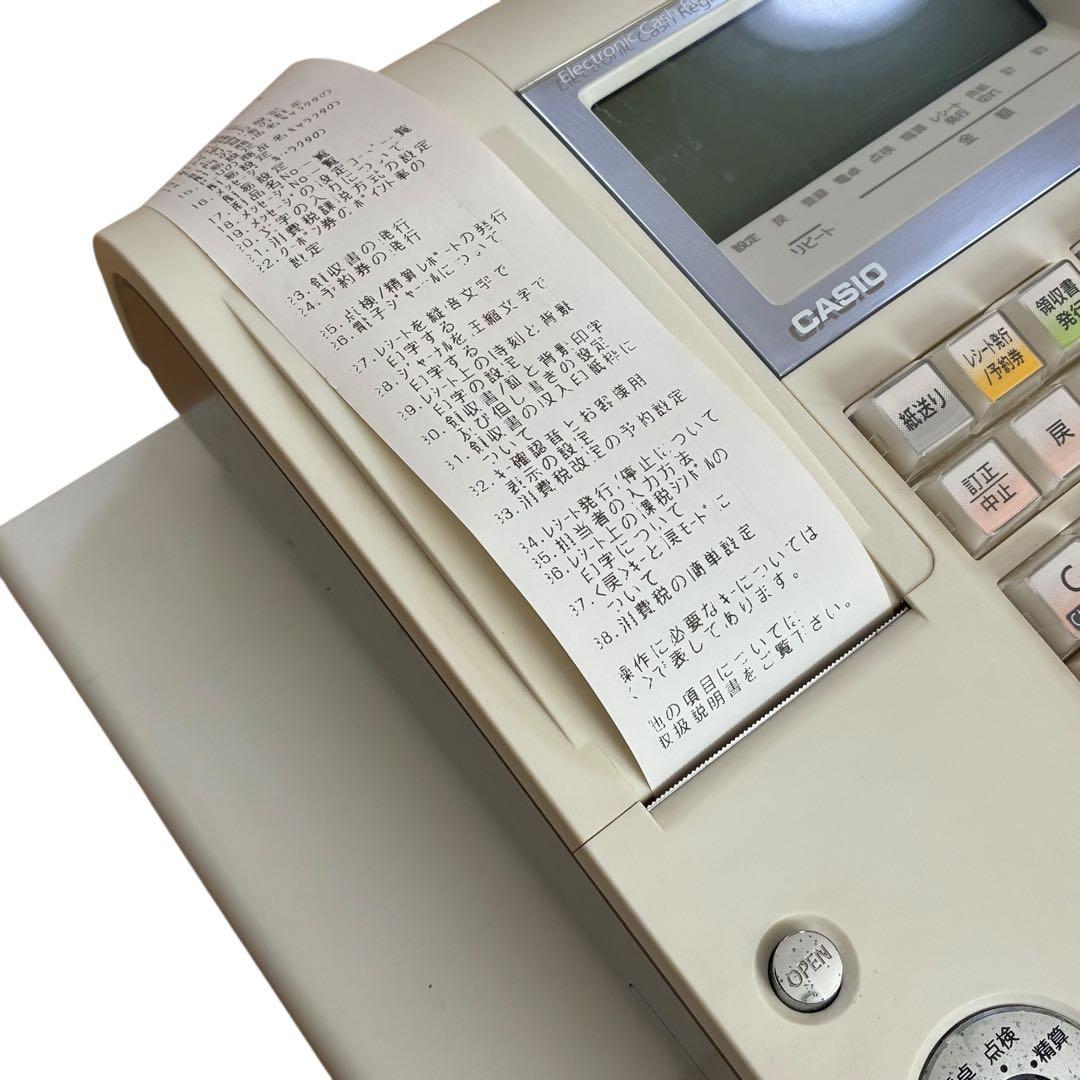 DoctorXNew 　CASIO 電子レジスター TE-340 鍵3種類