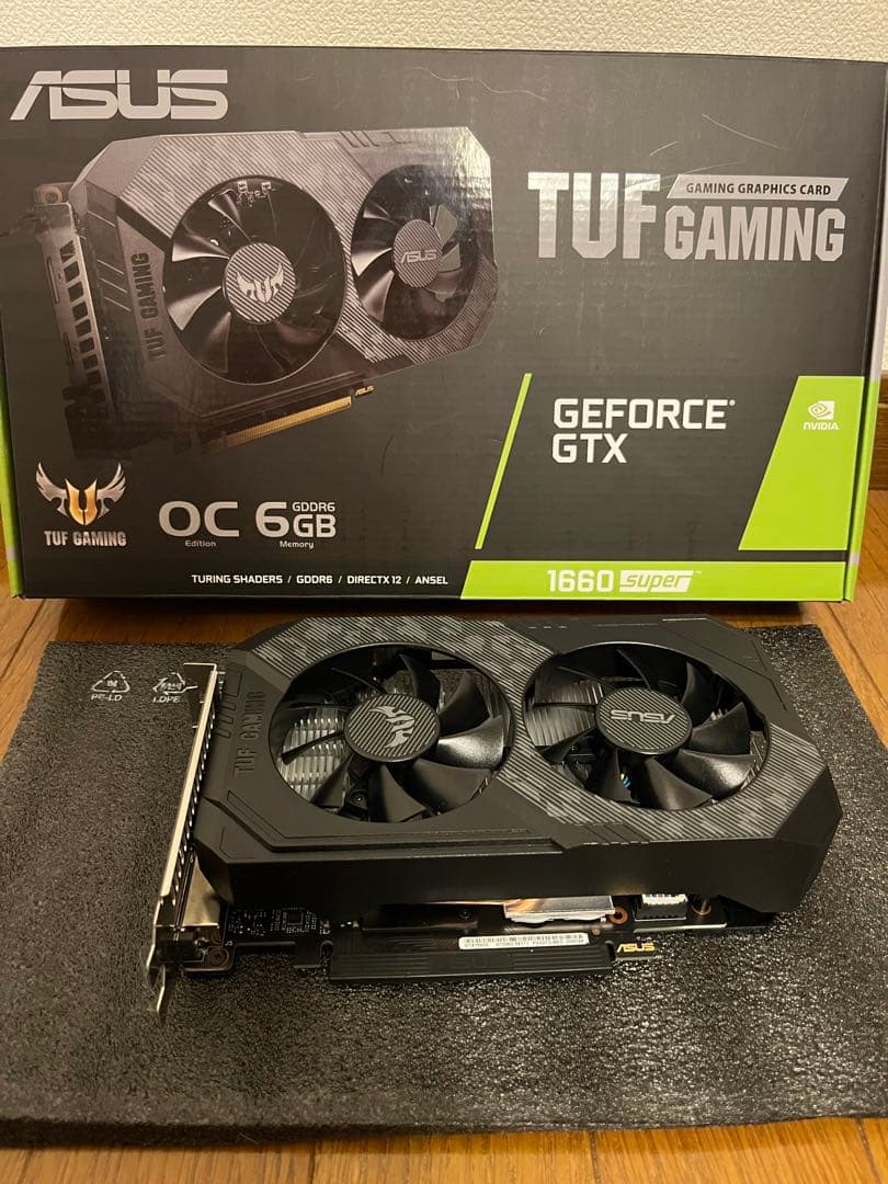 グラフィックボード・グラボ・ビデオカード ASUS TUF Gaming GeForce GTX 1660 Super